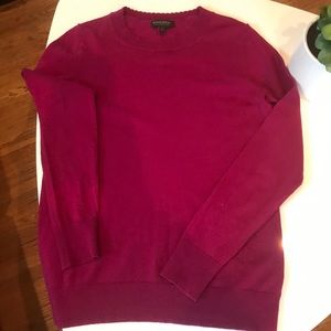 Scallop crew neck Betty sweater- Banana Republic
